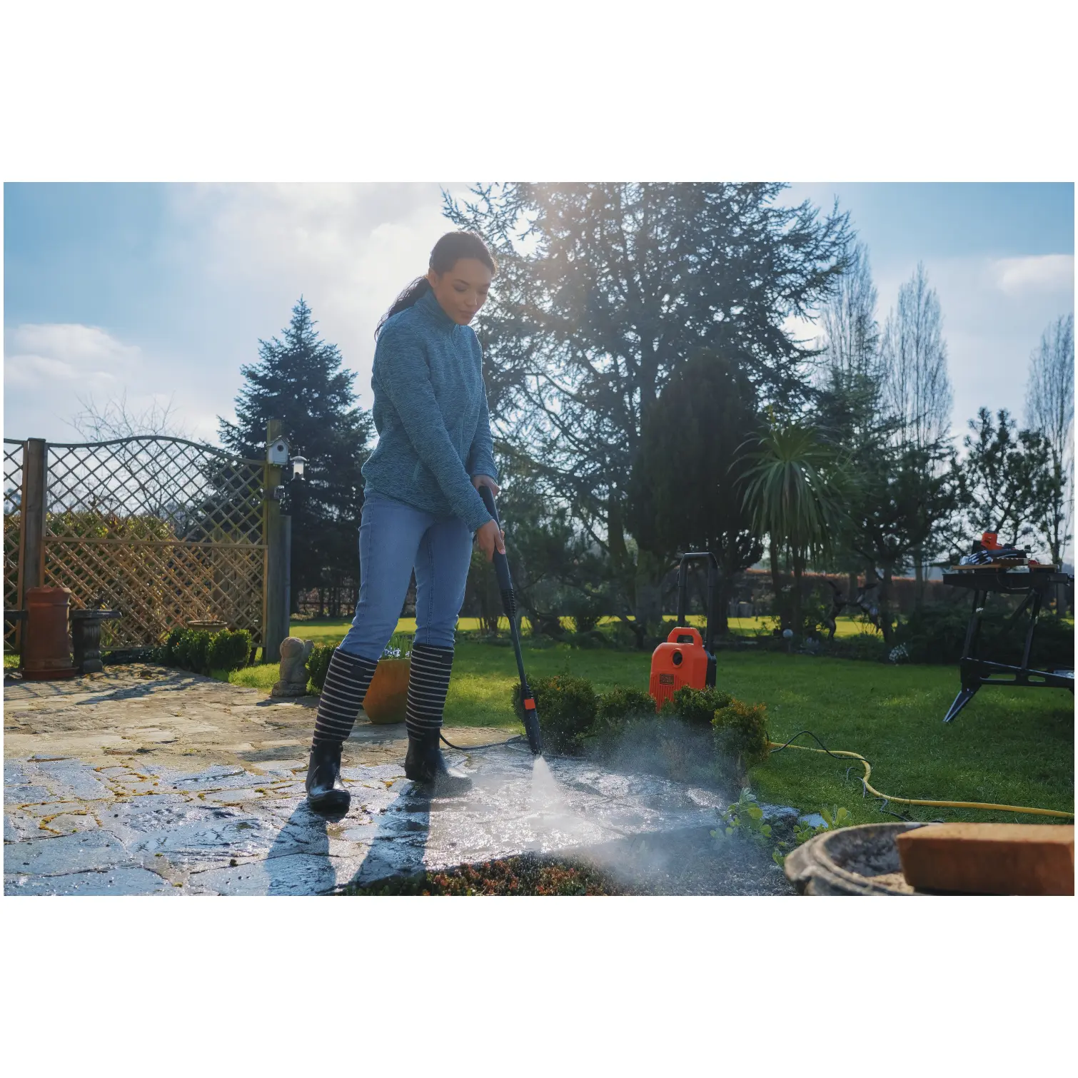 Black+Decker BEPW1700L Pressure Washer 1700w 125 Bar