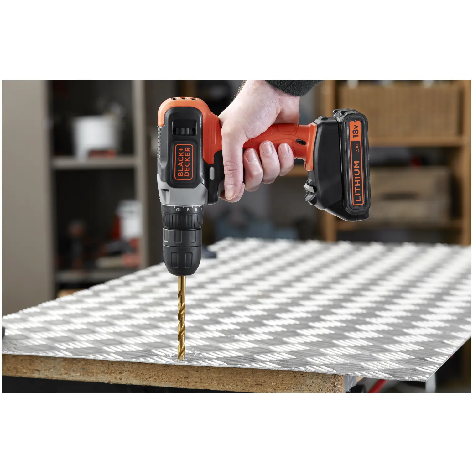Black+Decker Lithium-ion Drill Driver 18v