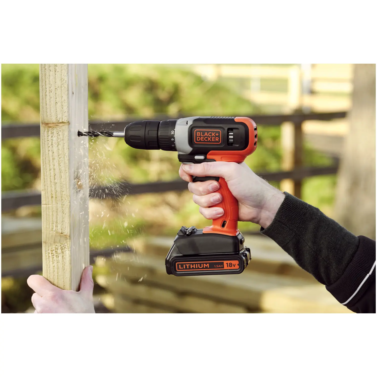 Black+Decker Lithium-ion Drill Driver 18v