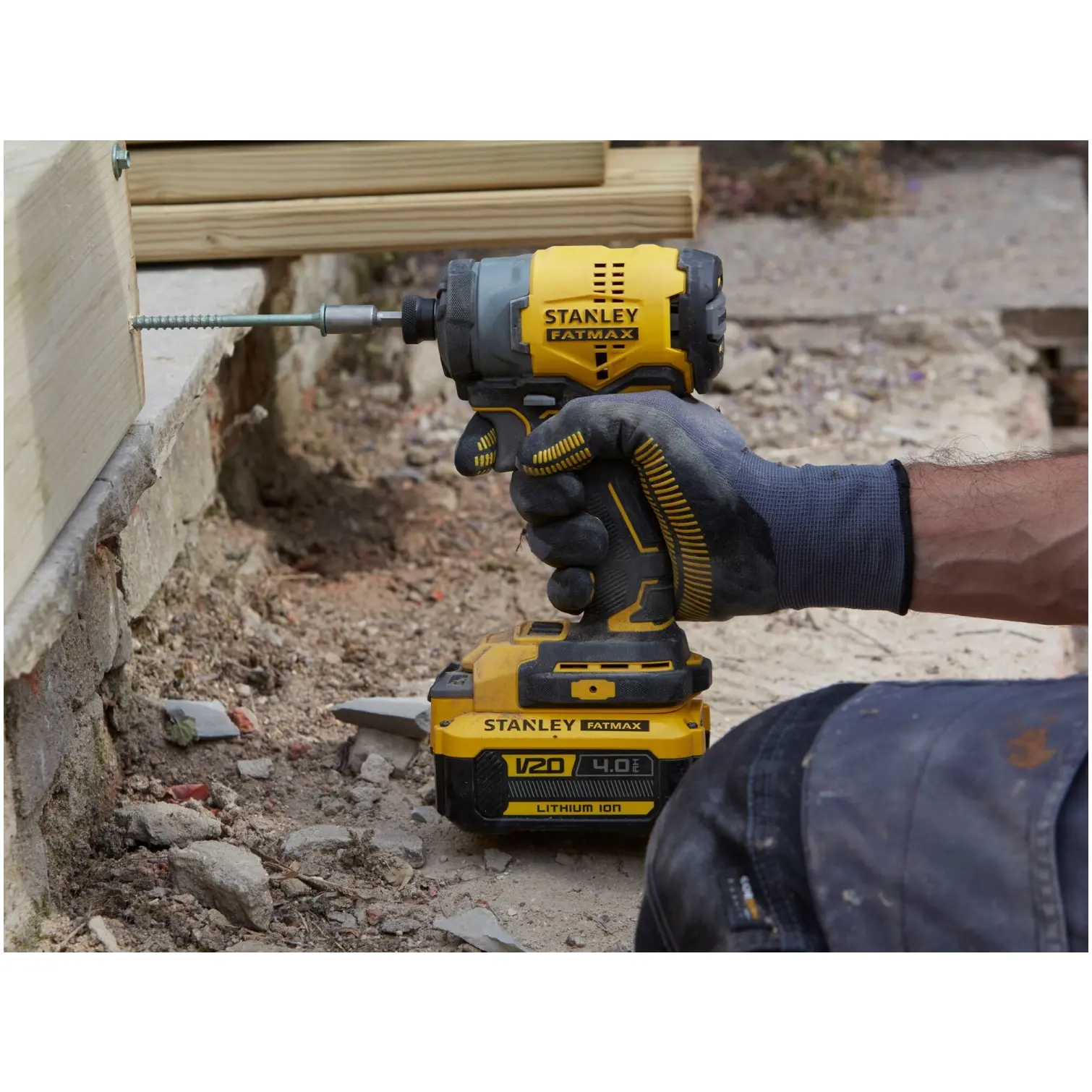 Stanley Fatmax Brushless Impact Driver 18v 4Ah