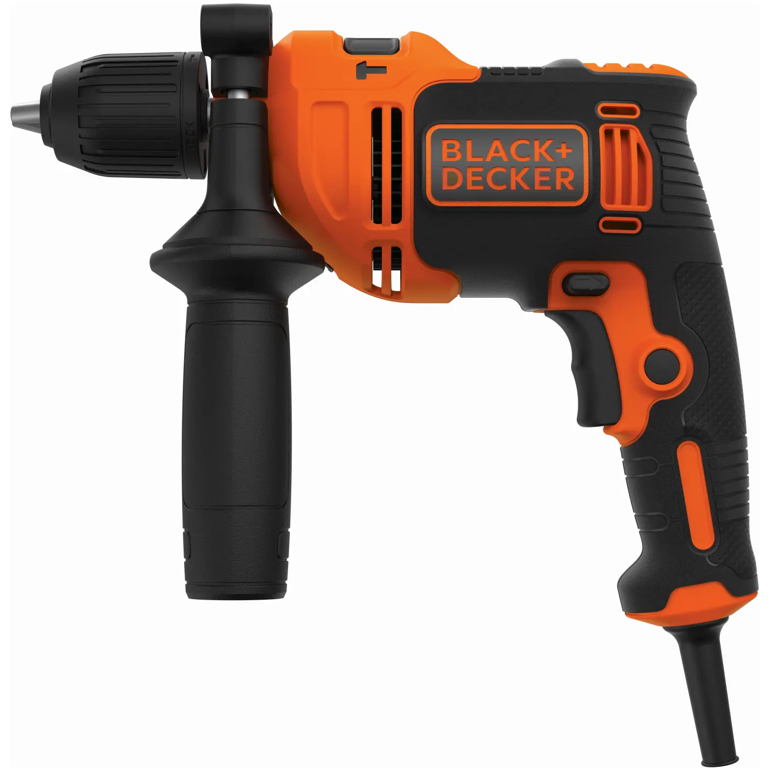 Black+Decker Variable Speed 13mm Keyless Hammer Drill Kit 710w