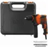 Black+Decker Variable Speed 13mm Keyless Hammer Drill Kit 710w