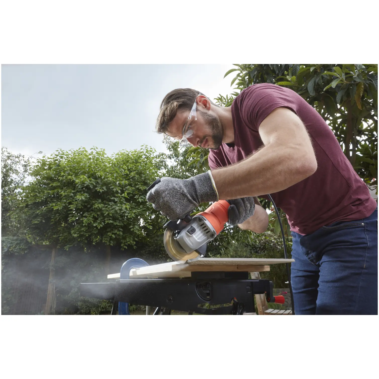 Black+Decker Sander Grinder 710w 115mm