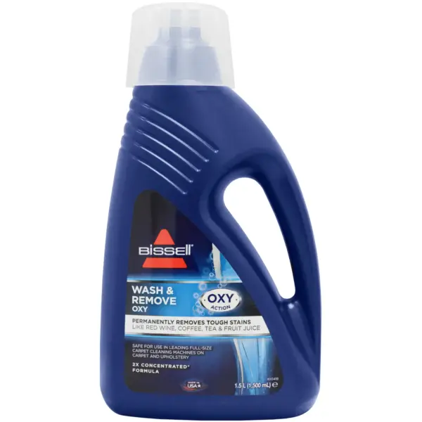 BEA0015 Bissell Wash & Remove Oxy Action Carpet Cleaner Hire 1.5 Litre