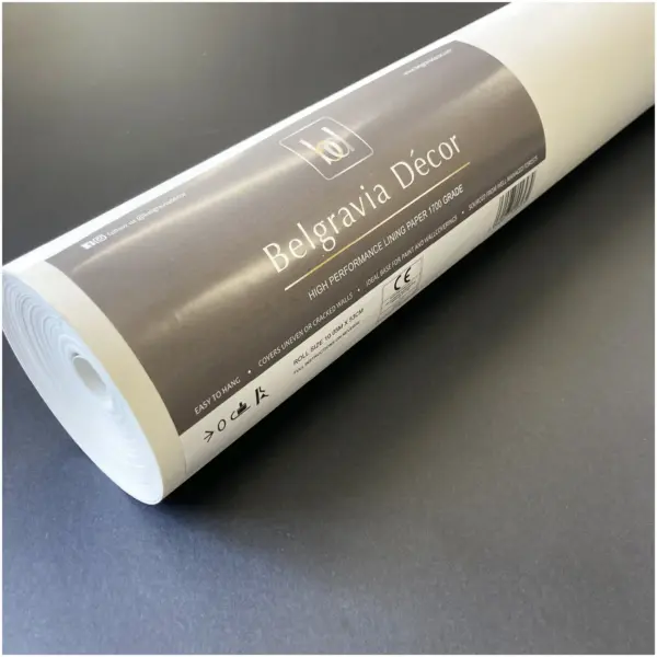Belgravia High Performance Lining Paper 1700 Grade 10.05m x 53cm