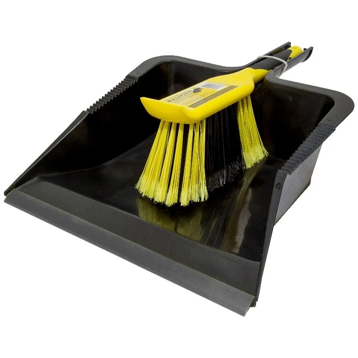 Bulldozer Heavy Duty Dustpan & Brush Set