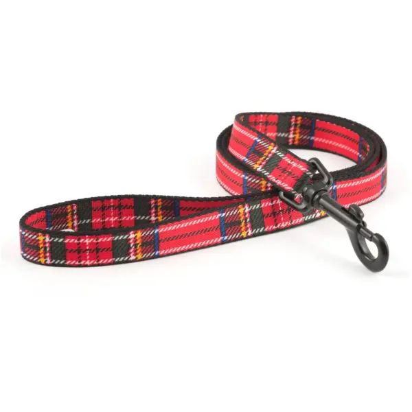 BES0001 Ancol Tartan Nylon Lead 19mm x 1m
