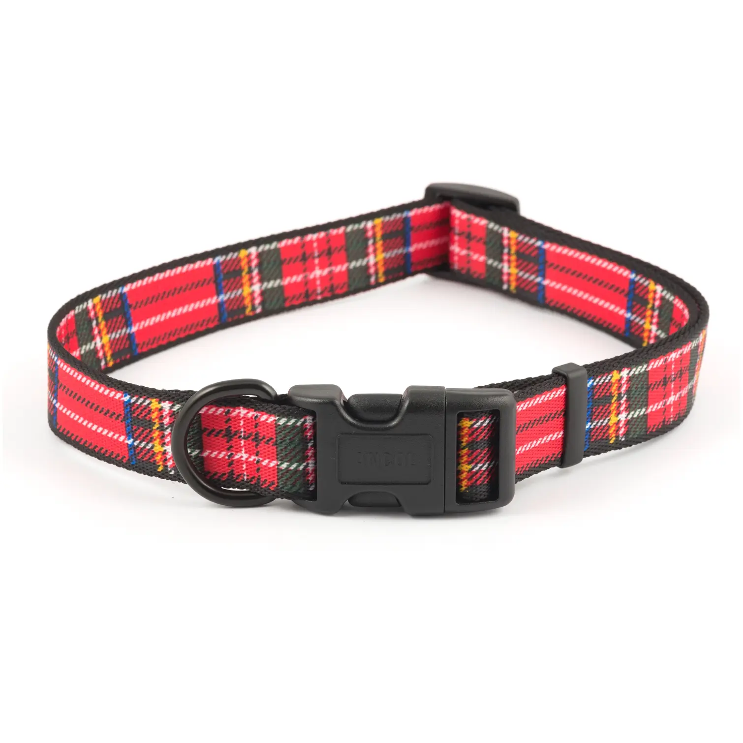 Ancol Tartan Nylon Adjustable Collar 45-70cm
