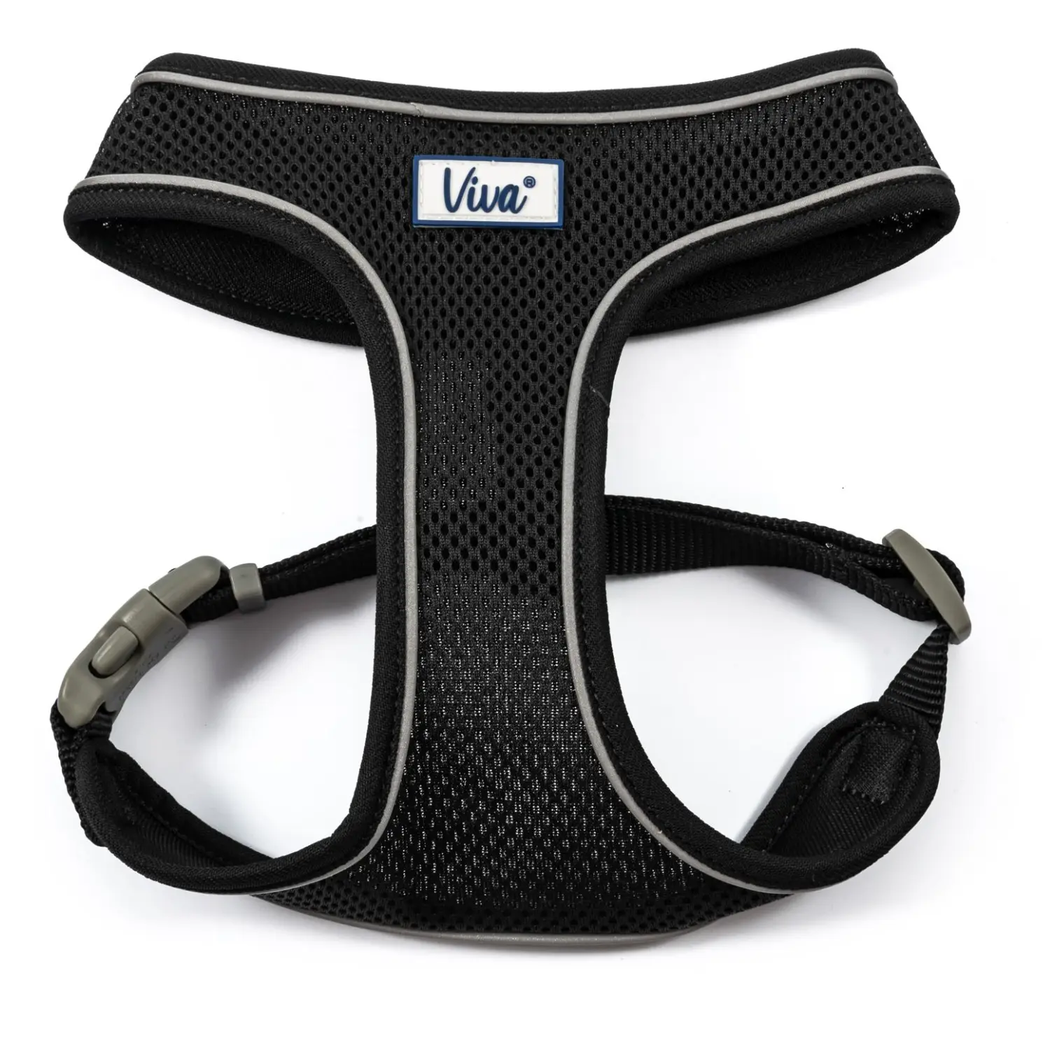 Ancol Viva Black Mesh Comfort Dog Harness Small 34-45cm