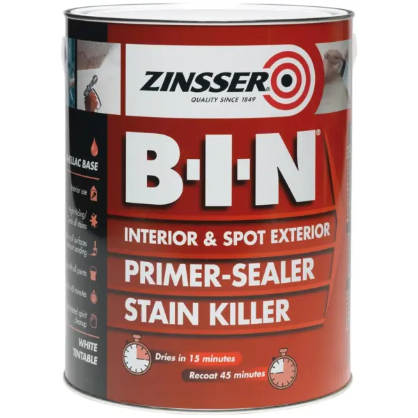 Zinsser B.I.N. Primer & Sealer Stain Killer 500ml