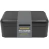 Blackmoor Tea,Coffee,Sugar&Bread Bin Set Black