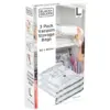Black + Decker Vacuum Bag Large 60 x 80cm - Pack of 3