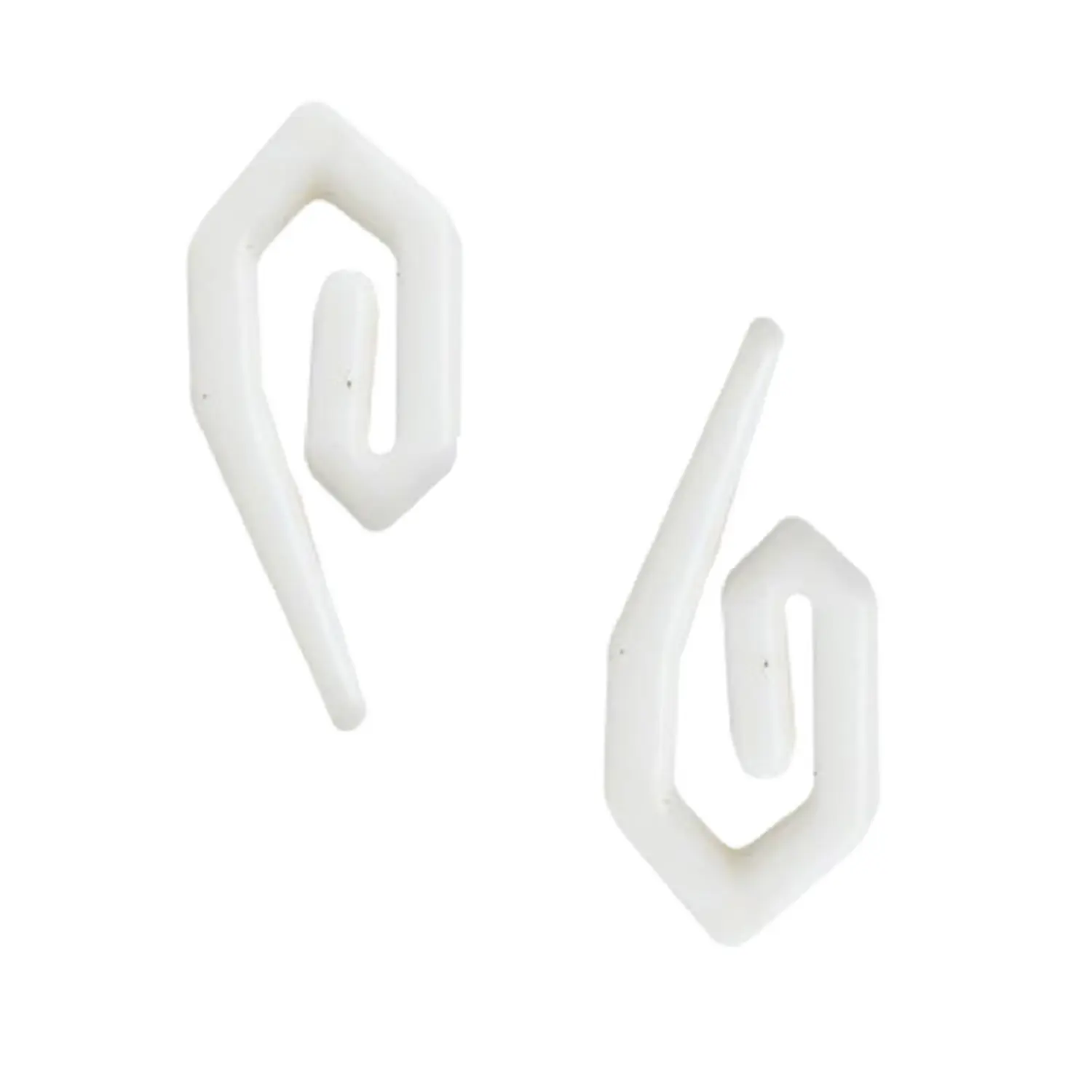 Best Curtain Hooks White Pack of 48