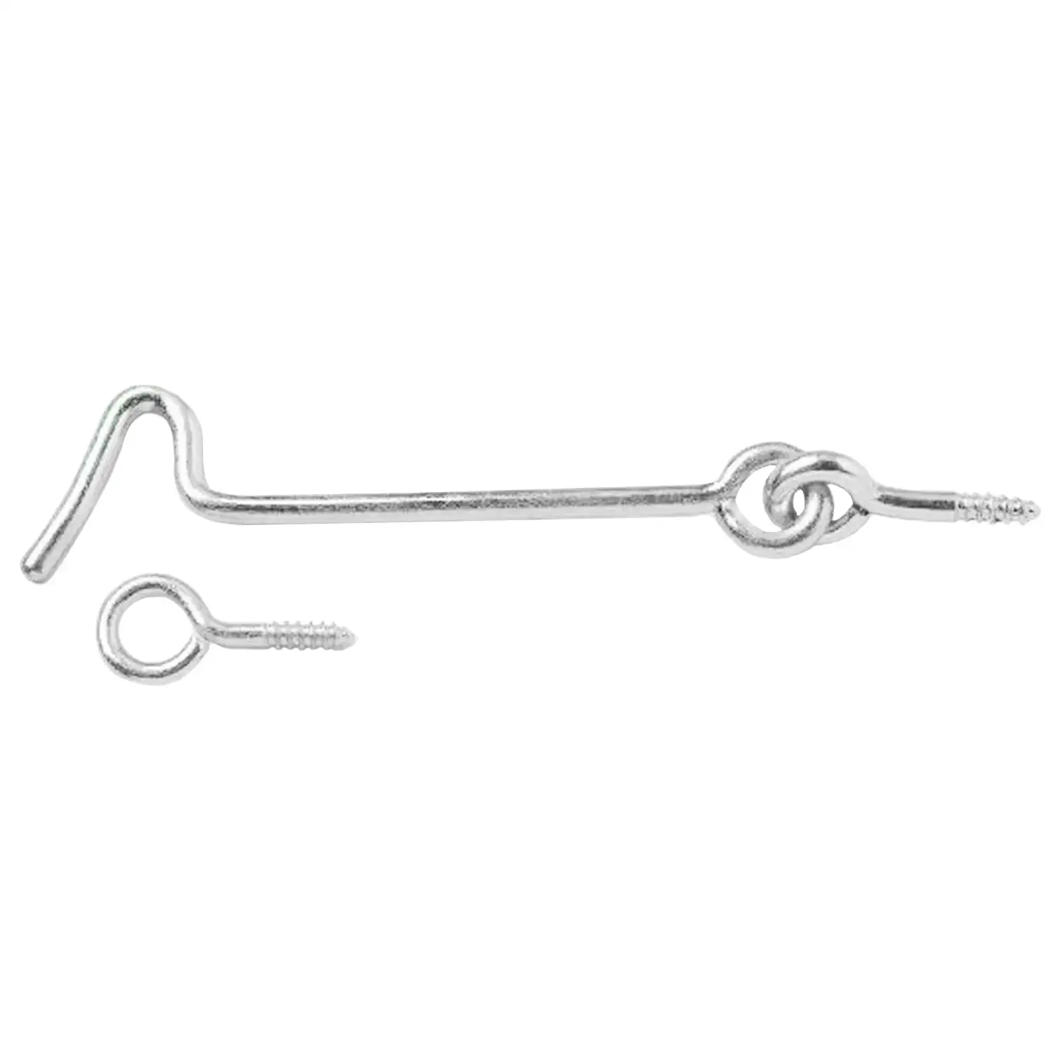BLK0498 Best Gate Hook & Eye BZP 50mm (2") - Pack of 2