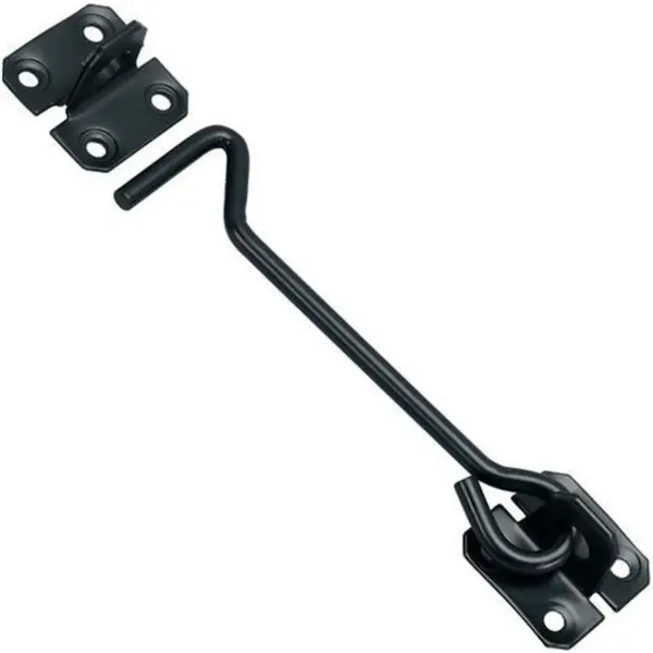Best Cabin Hook Black Japanned 100mm (4")