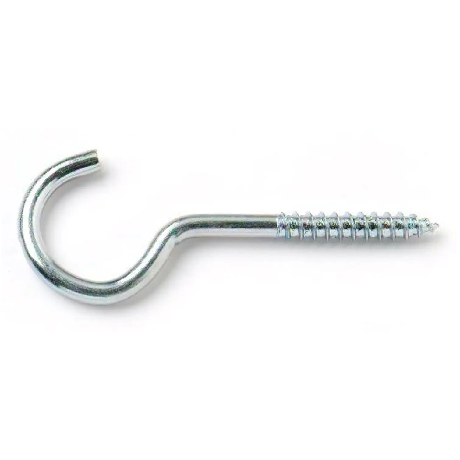 Best Screw Hooks BZP Steel 60mm - Pack of 3