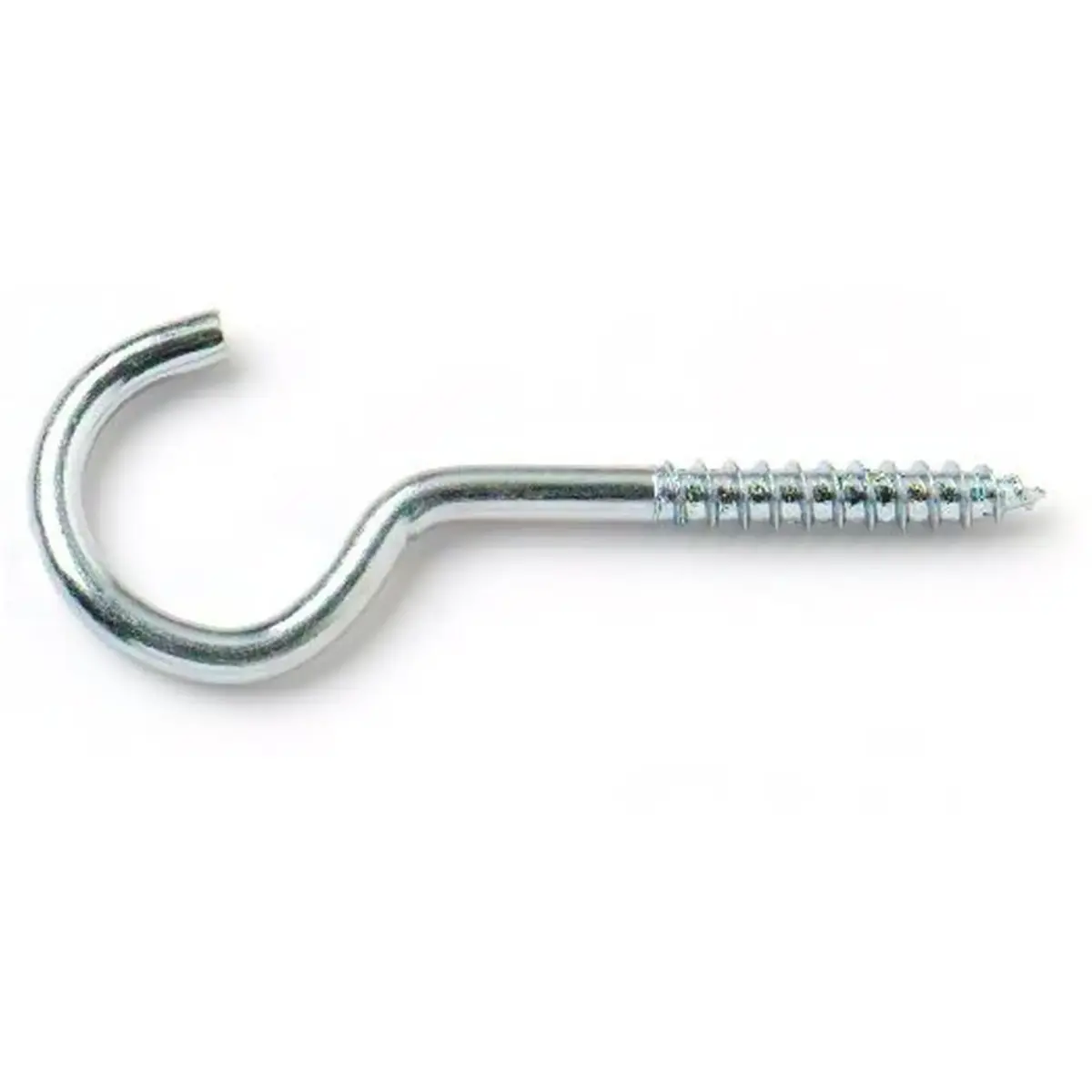 Best Screw Hooks BZP Steel 100mm - Pack of 2