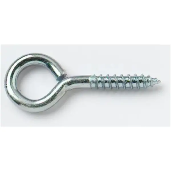 Best Screw Eyes BZP Steel 45mm - Pack of 4