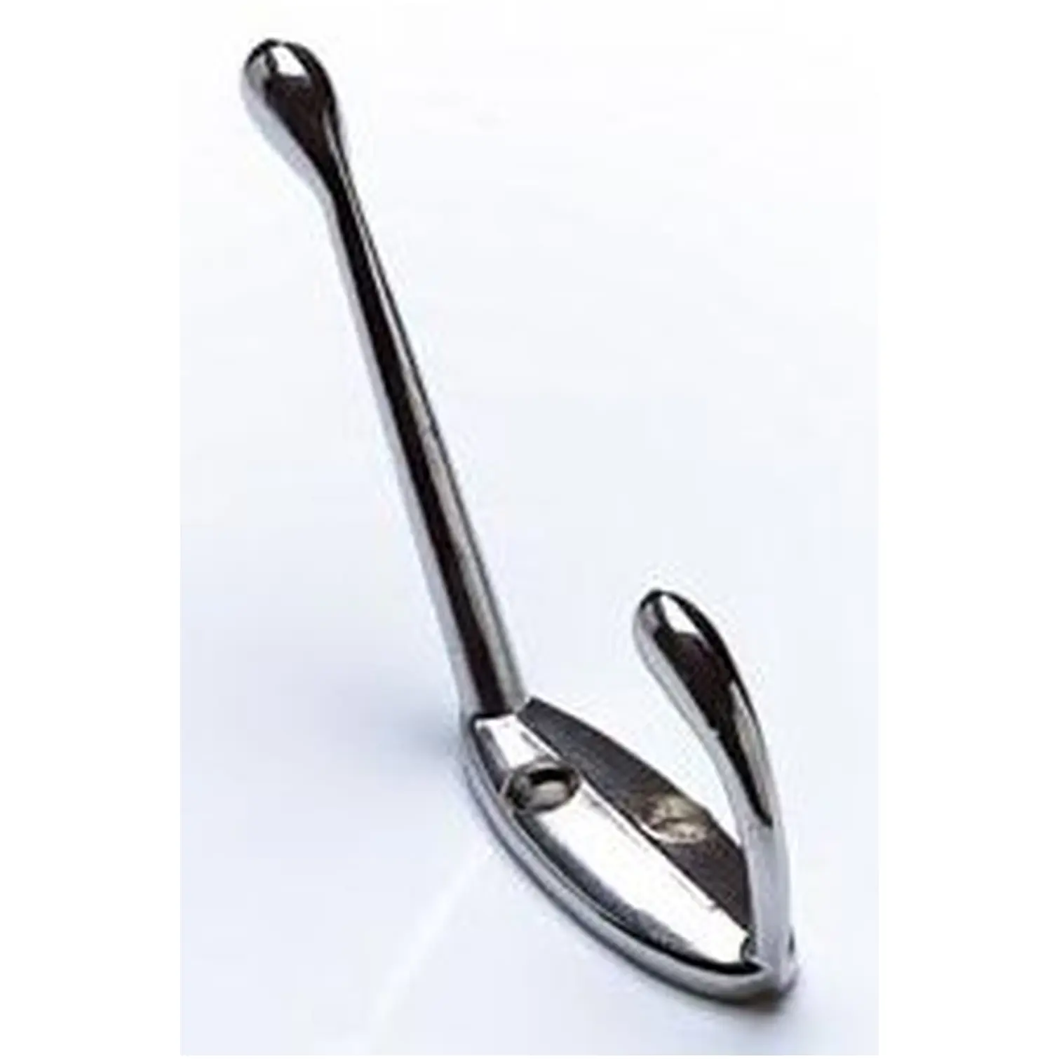Hat & Coat Hooks Chromed 105mm - Pack of 2