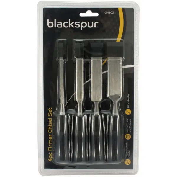 Blackspur 4pce Chisel Set