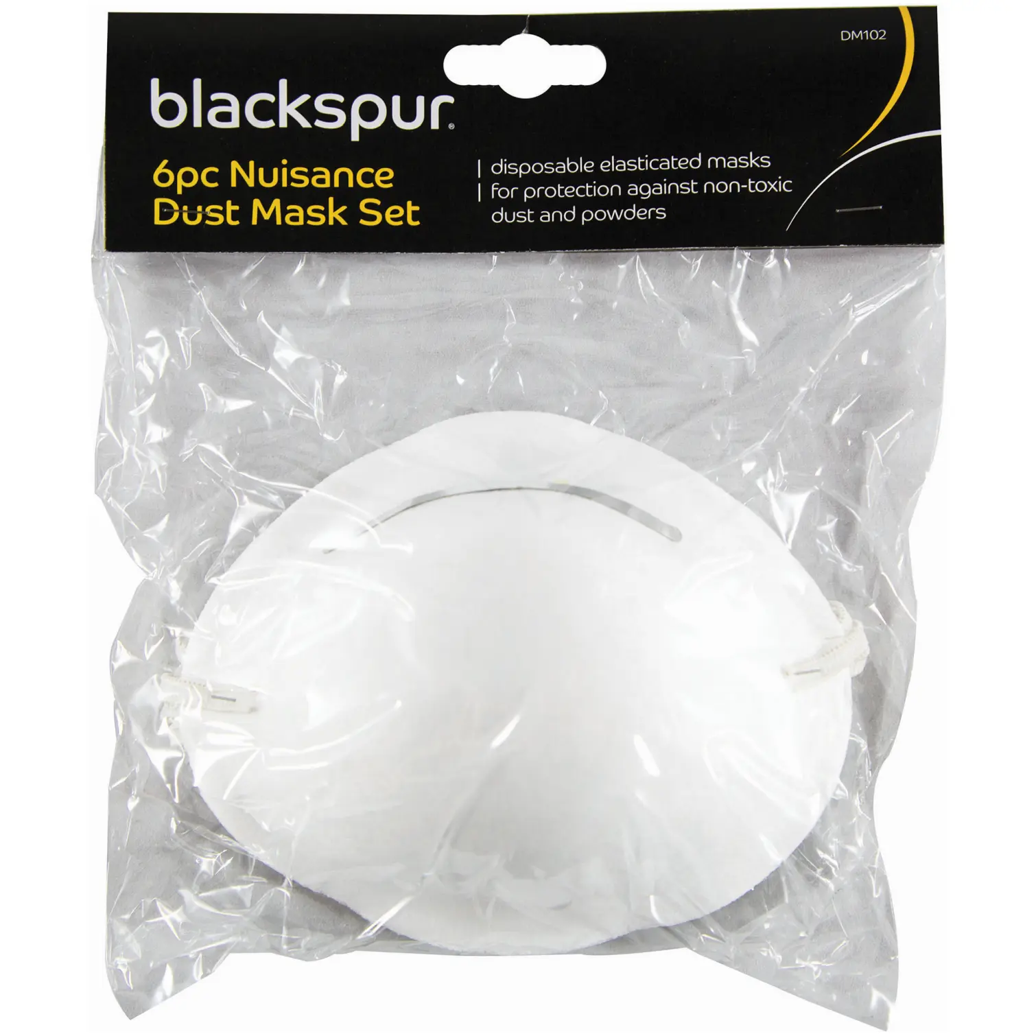 Blackspur 6pce Nuisance Dust Mask Set