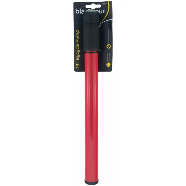 Blackspur 14in Single Connector Bicycle Pump