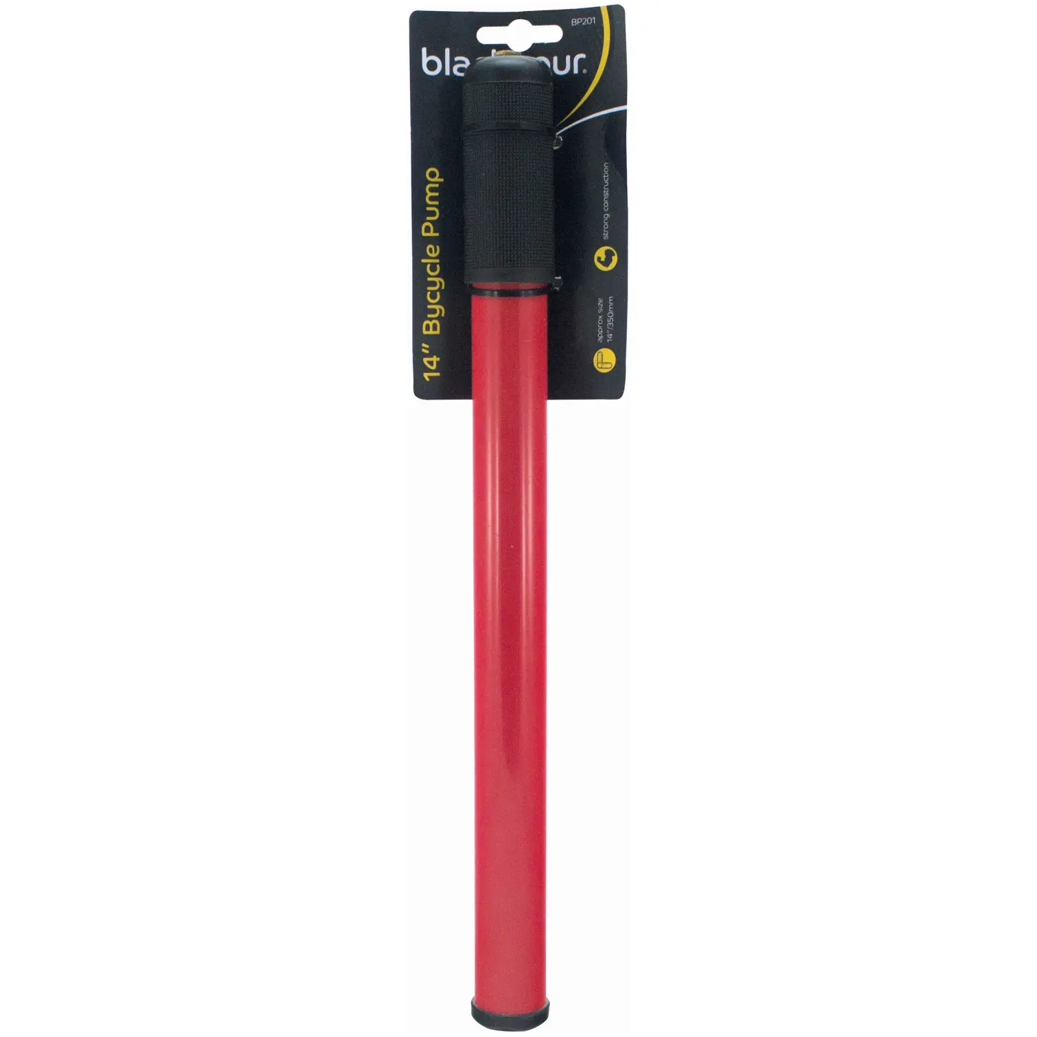 Blackspur 14in Single Connector Bicycle Pump