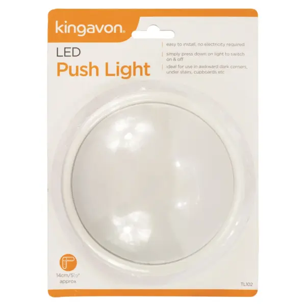 BLS0104 Kingavon LED Push Light 14cm
