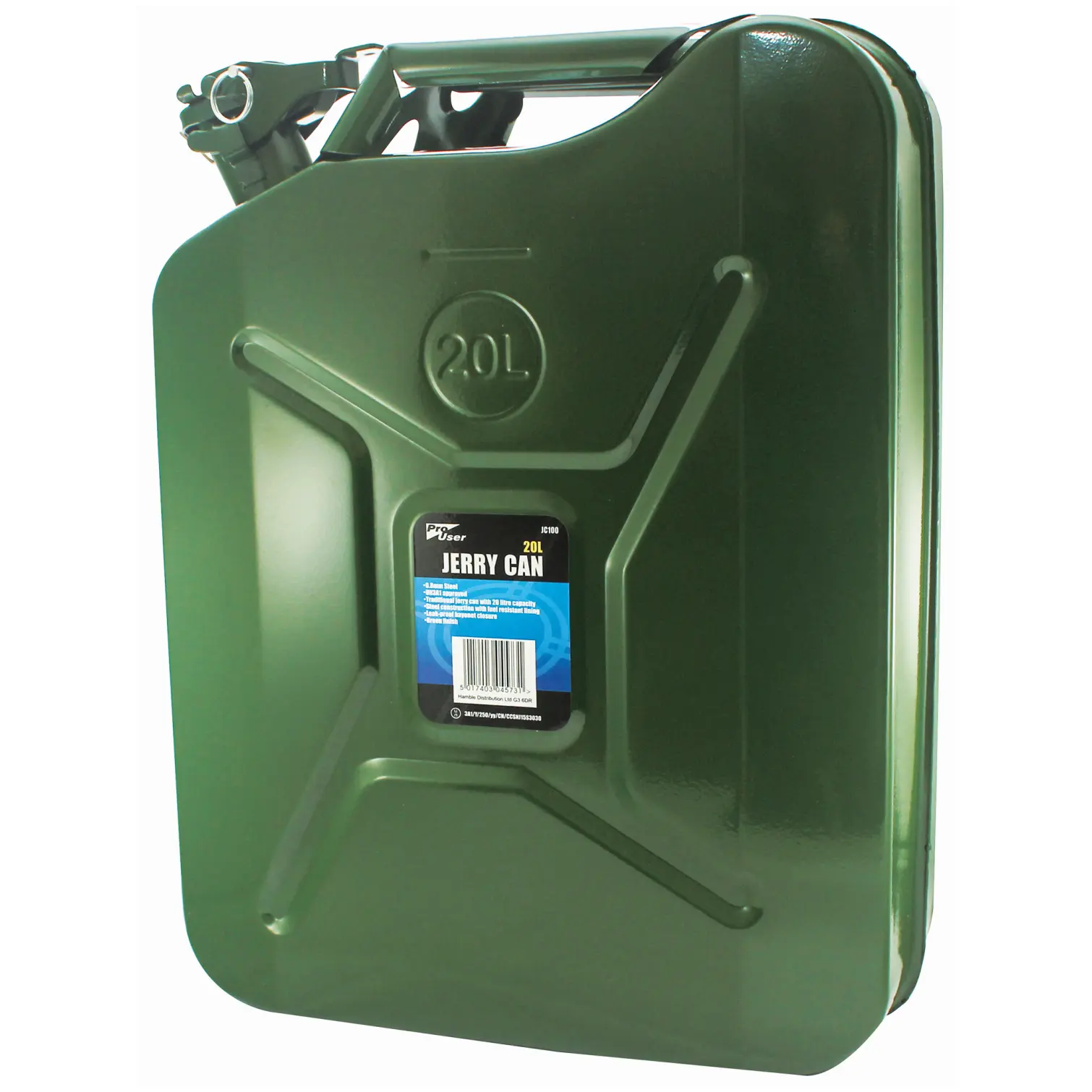 Pro User Traditional Jerry Can 20 Litre