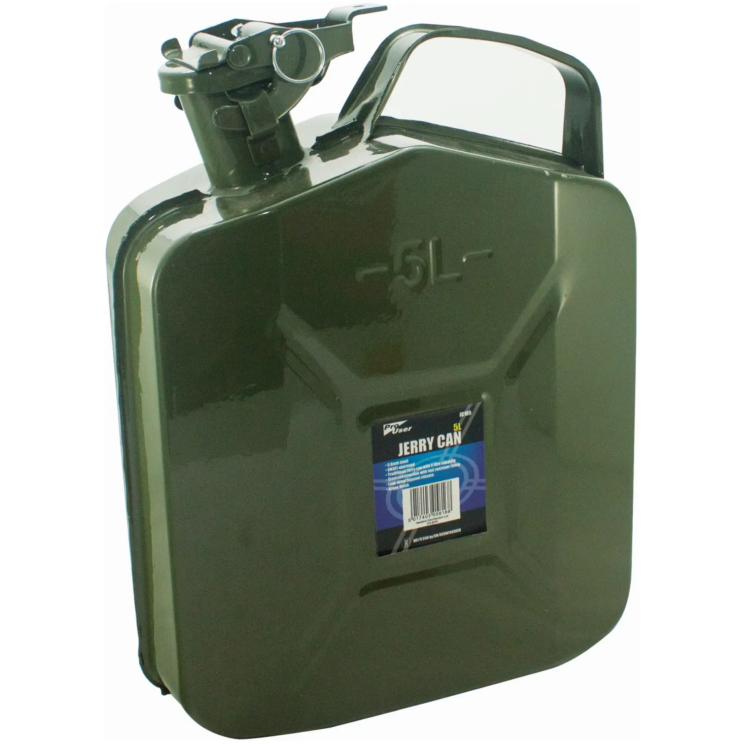 Pro User Traditional Jerry Can 5 Litre