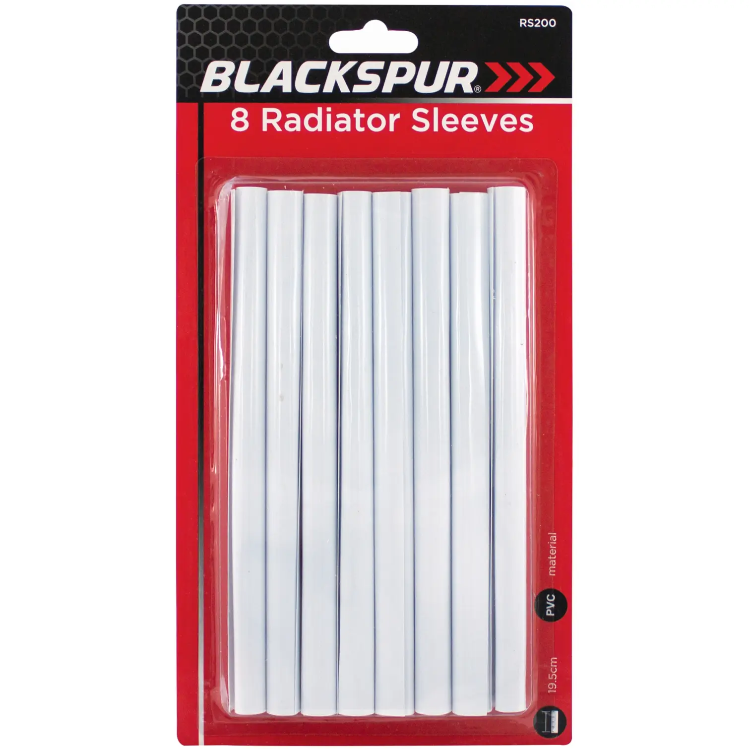 Blackspur Radsnaps Pipe Covers Card of 8