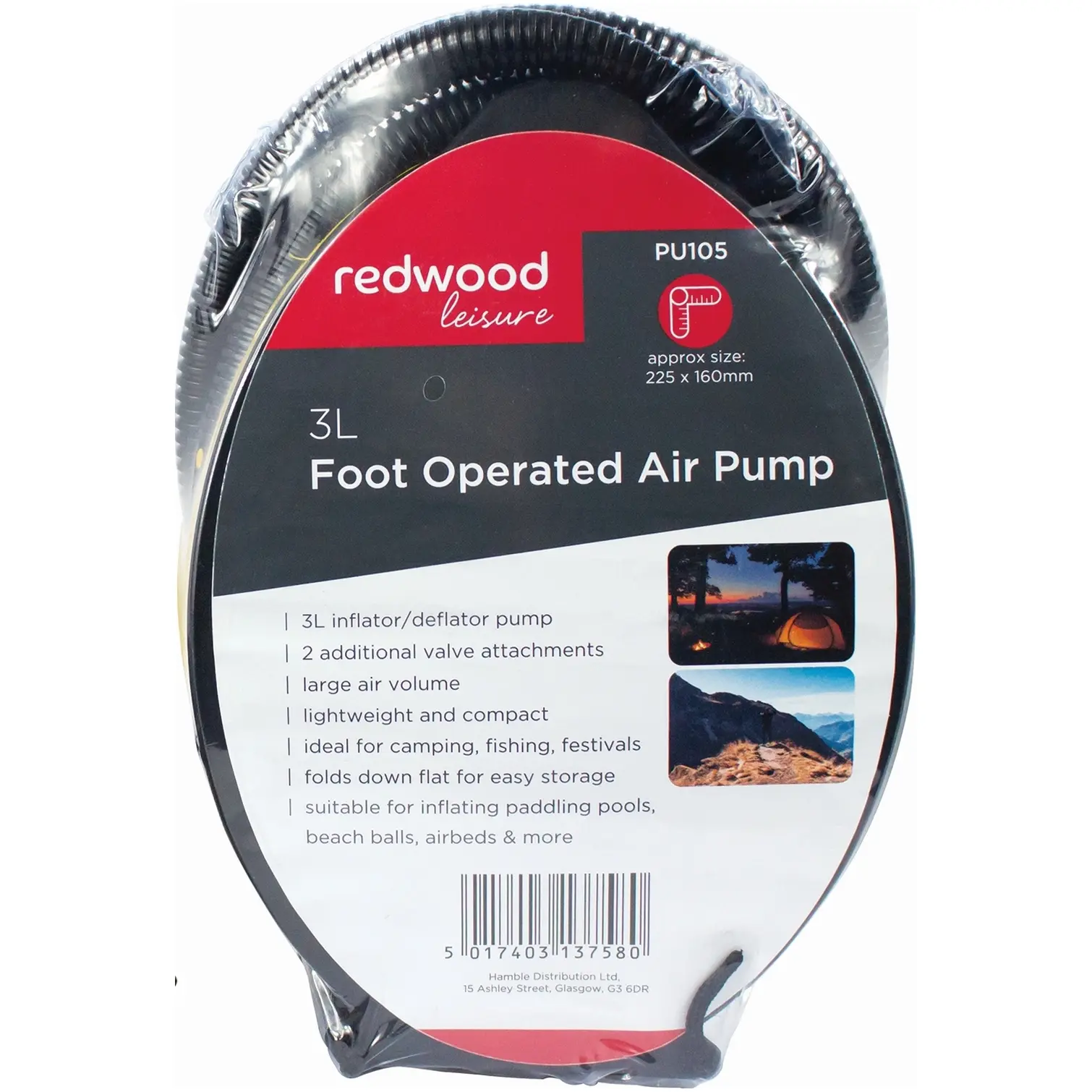 Foot Operated Air Pump 3 Litre