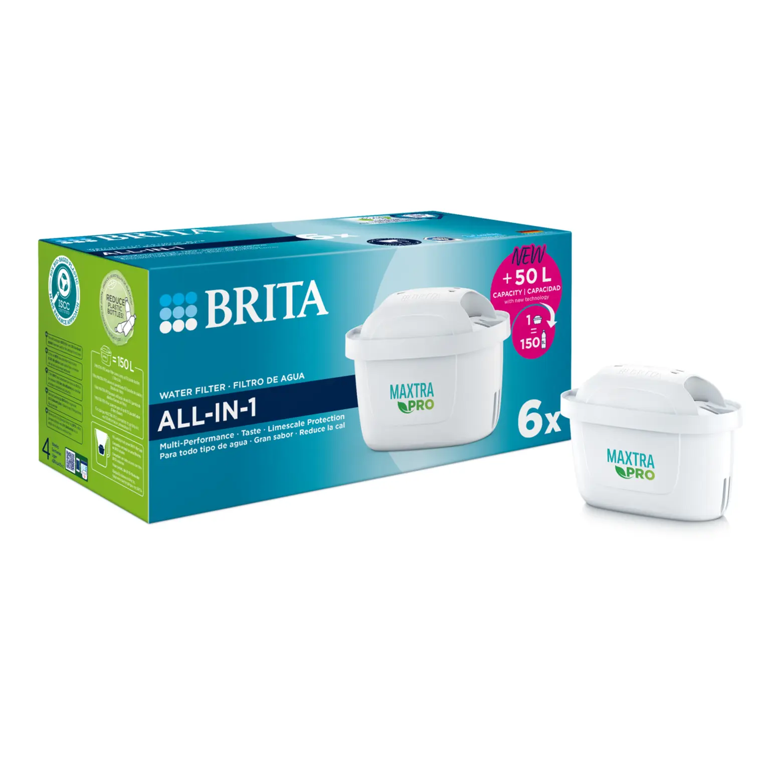 Brita Maxtra Pro All-in-1 Pack of 6
