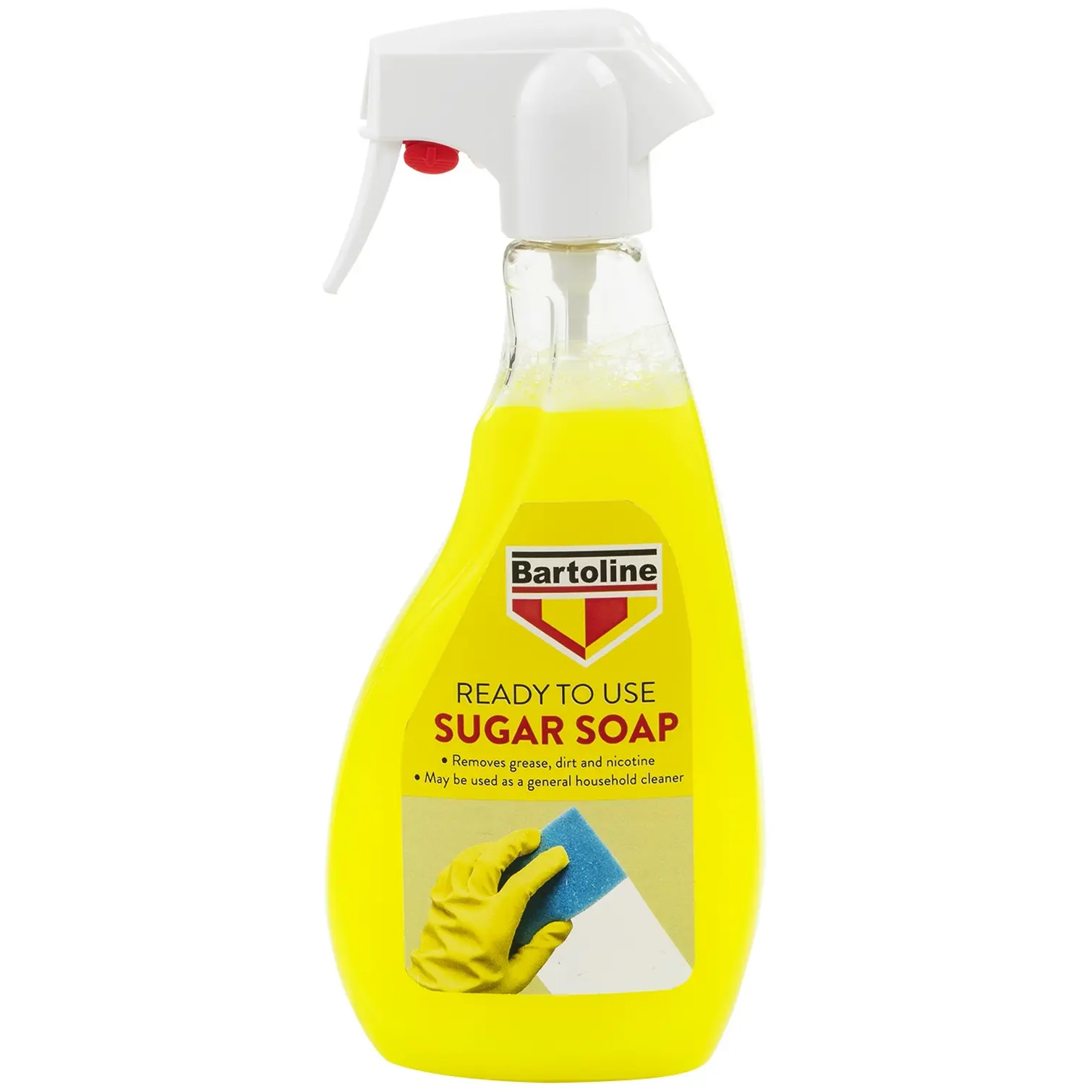Bartoline Ready To Use Sugar Soap 500ml decorating essential for painting a room UK