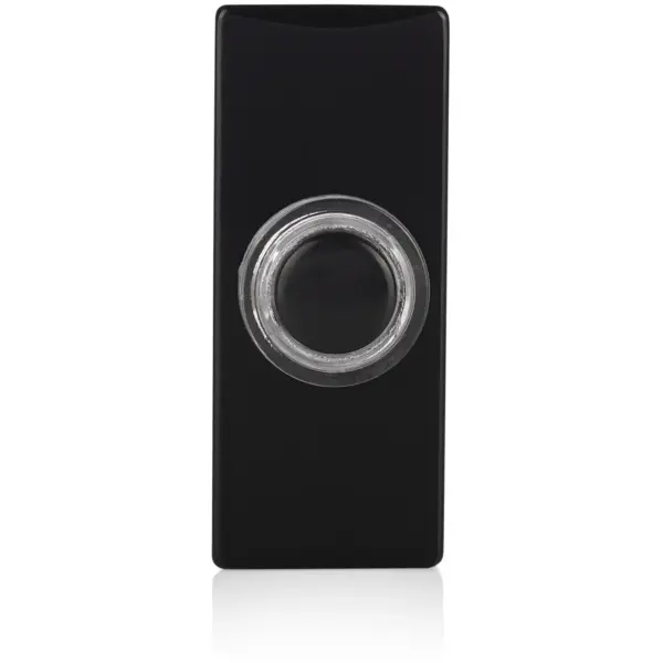 Byron Wired Bell Push Black