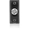 Byron Wired Bell Push Black