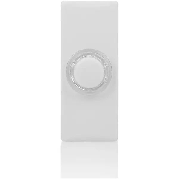 Byron Wired Bell Push White