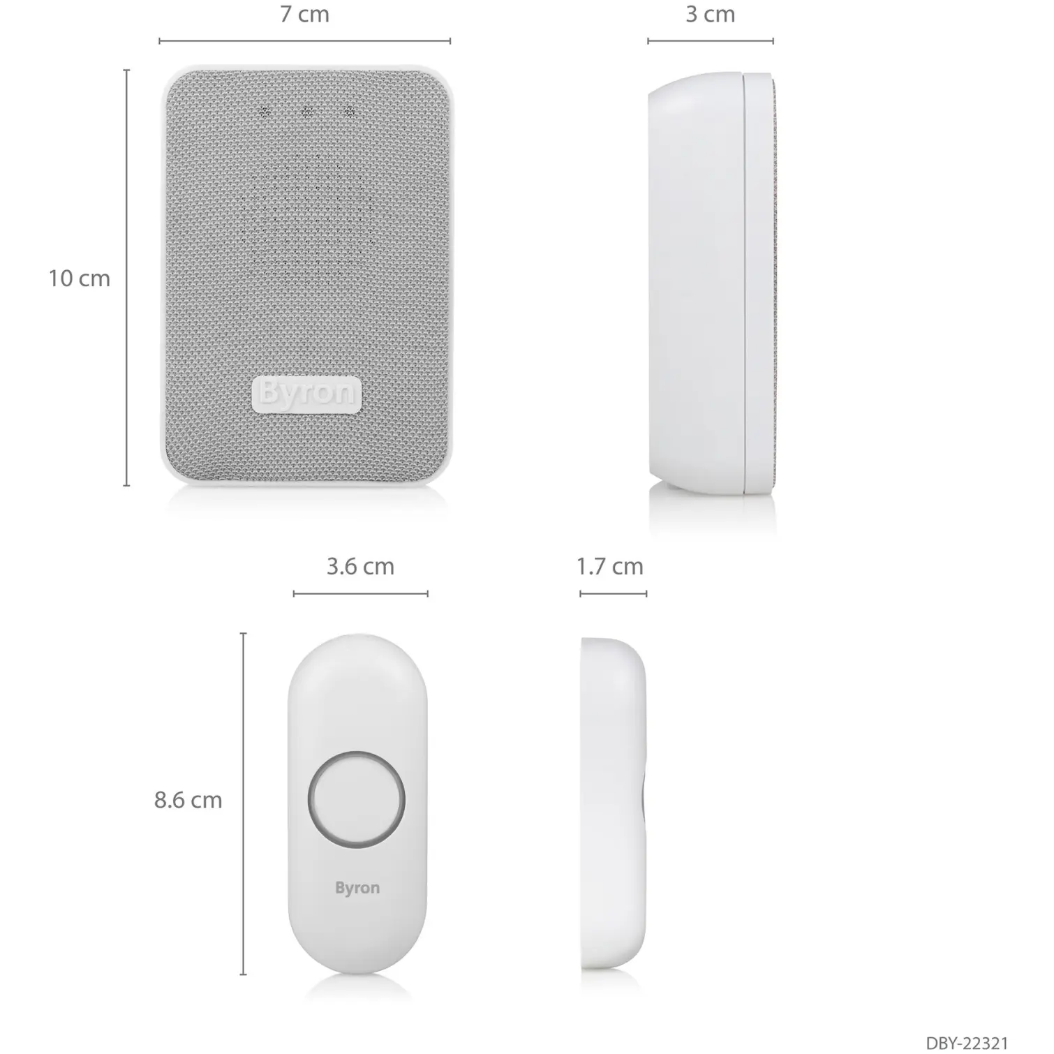 Byron Wire-free Portable Doorchime