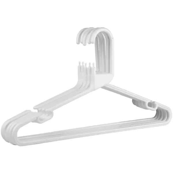Plastic Coat Hangers 6Pk
