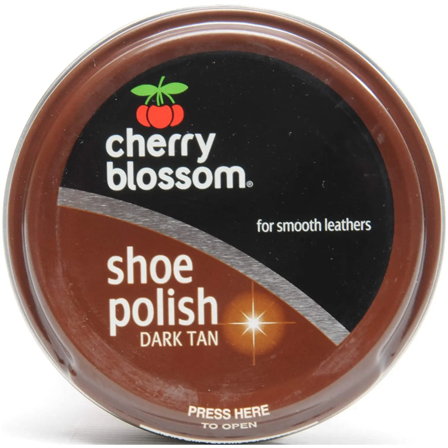 Cherry Blossom 40ml Dark Tan Shoe Polish
