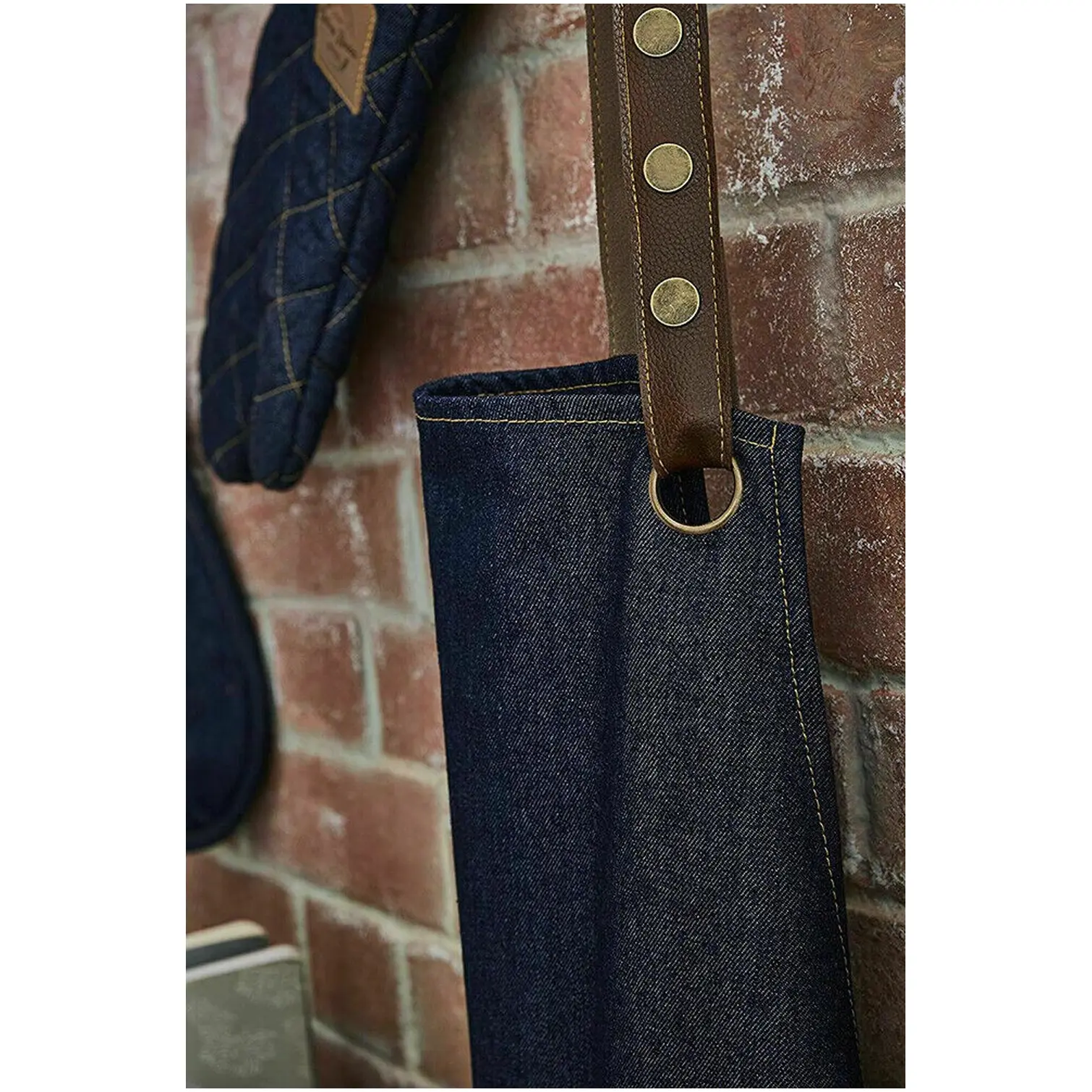 Cooksmart Oxford Denim Apron