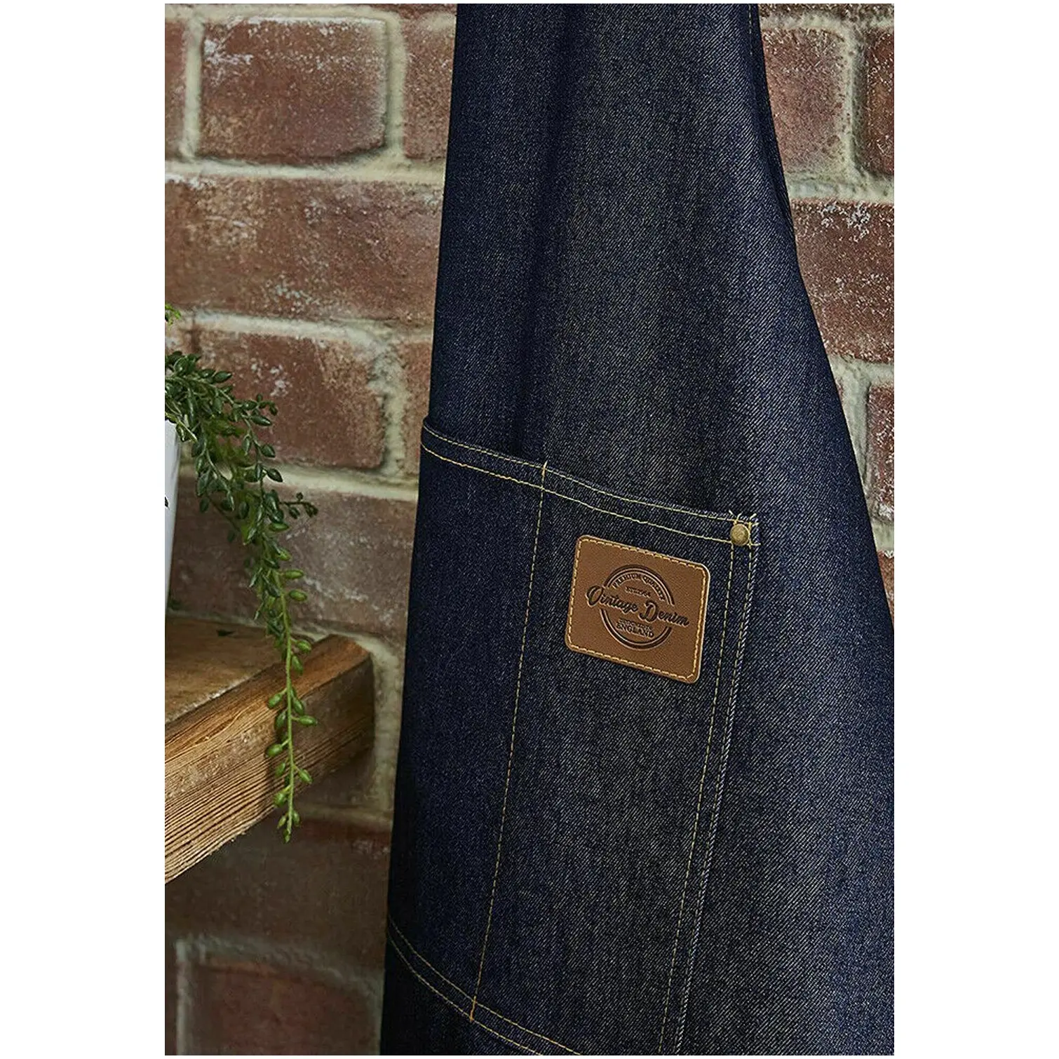 Cooksmart Oxford Denim Apron