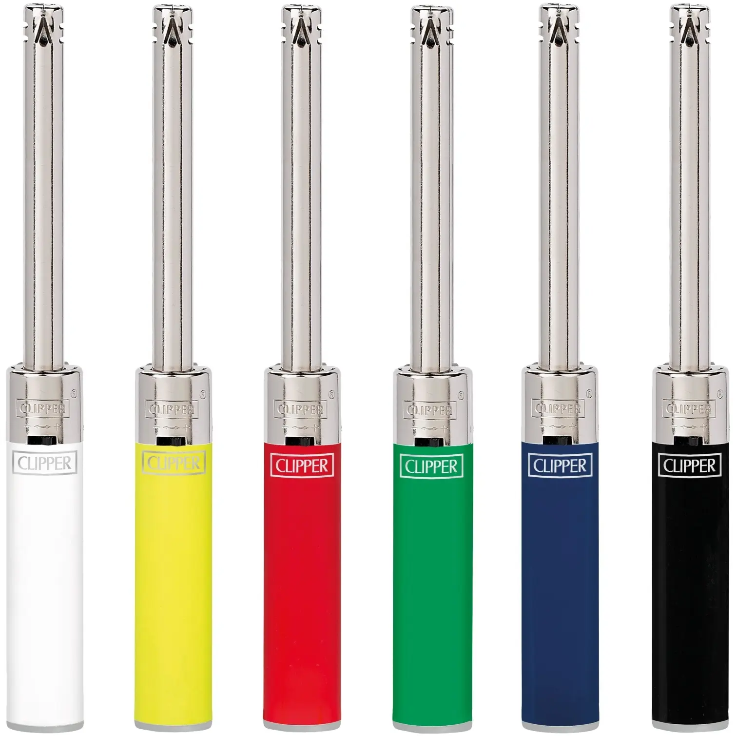 Clipper Tube Plus Gas Lighter Assorted Colours