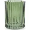 Glass Bathroom Tumbler Green