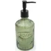 Glass Bathroom Tumbler Green