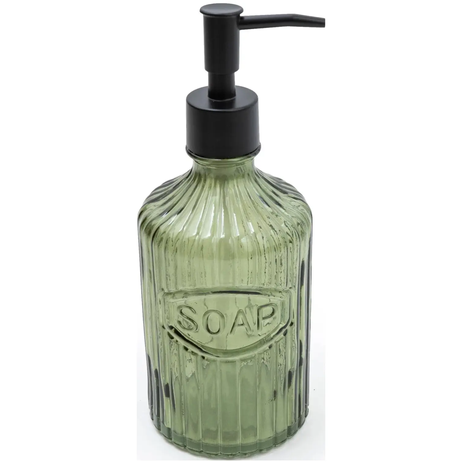Glass Bathroom Tumbler Green