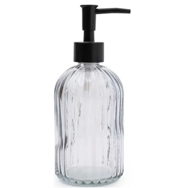CLT0055 Glass Soap Dispenser Clear