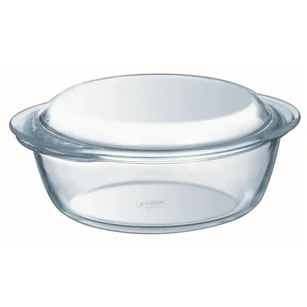 COR0261 Round Casserole Clear 1.3 Litre