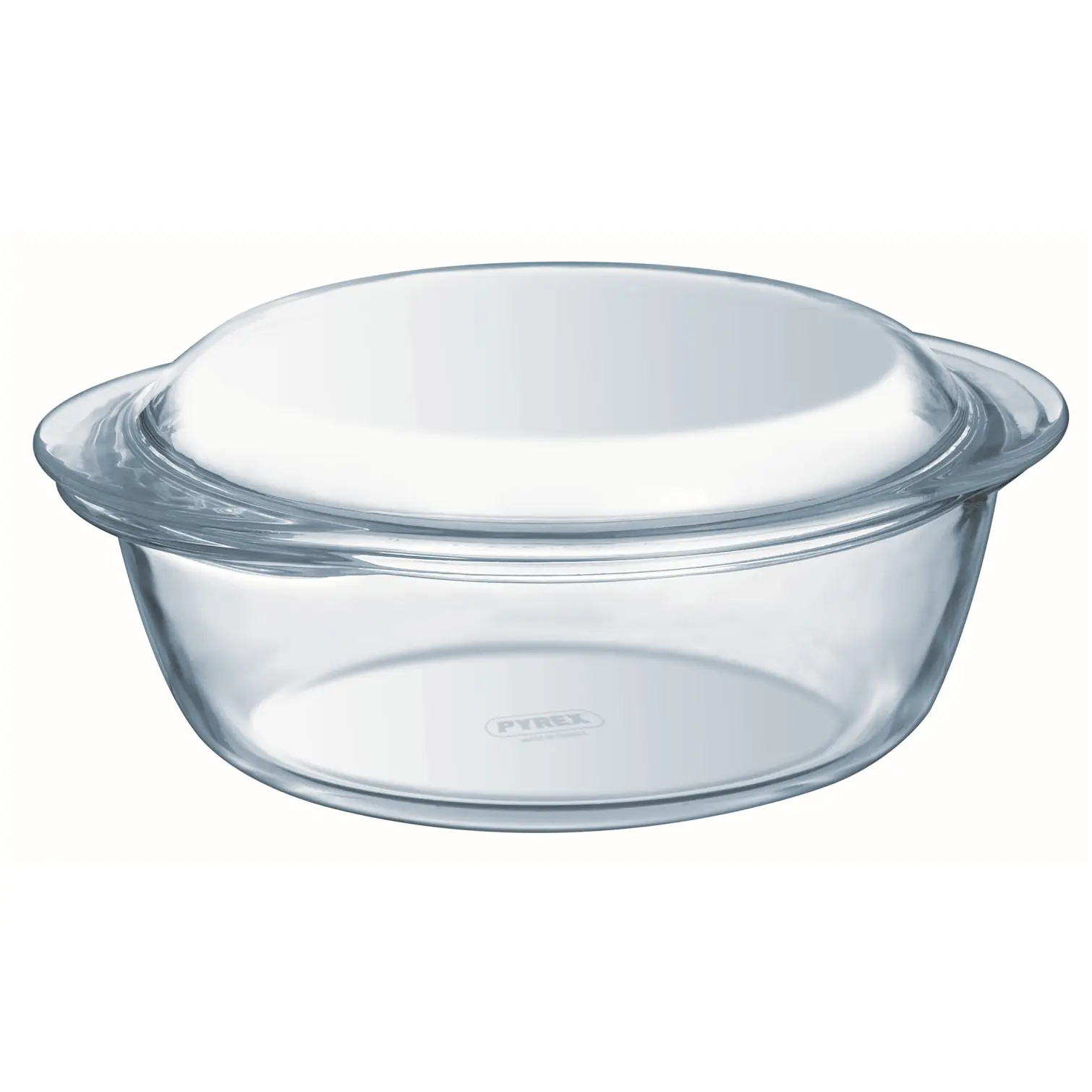 Round Casserole Clear 1.3 Litre