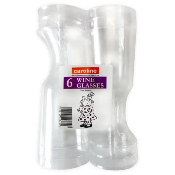 CPA0001 Caroline Wine Glasses 175ml Pk of 6